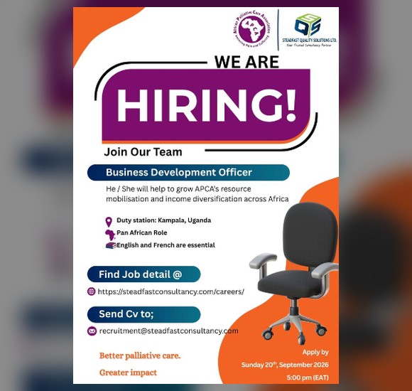 JOB OPPORTUNITY – APCA
