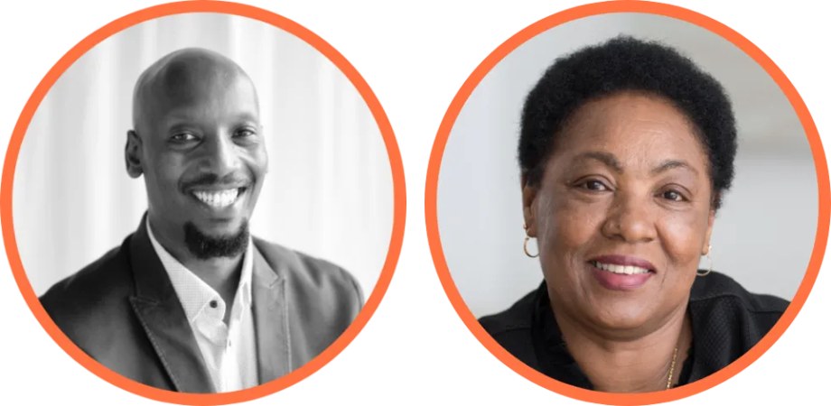 Portraits of Dr Christian Ntizimira and Dr Zipporah (Zippy) Ali, newly elected members of the UICC Board of Directors